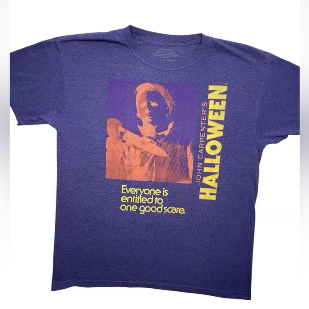 Mike Myers/John Carpenter movie Tshirt/Halloween/men’s size XL/Horror